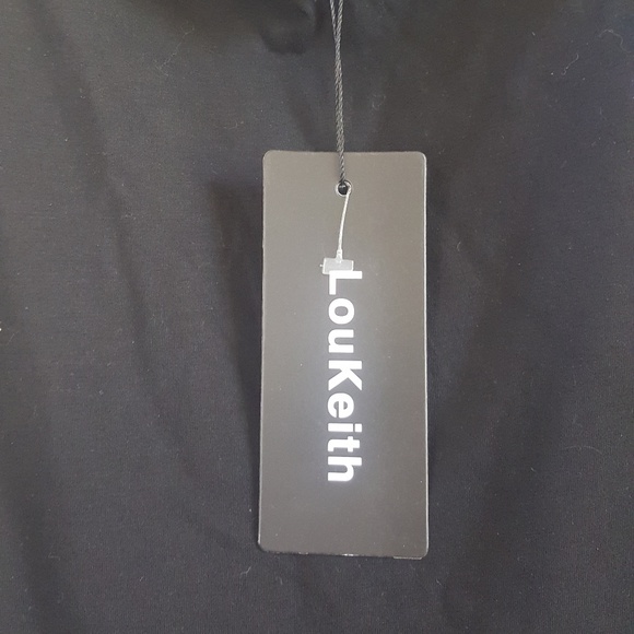 NWT Lou Keith Long Sleeve Black Dress - Picture 3 of 3